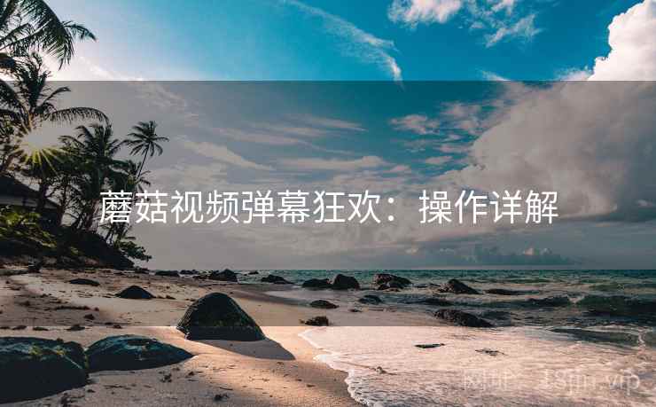蘑菇视频弹幕狂欢：操作详解